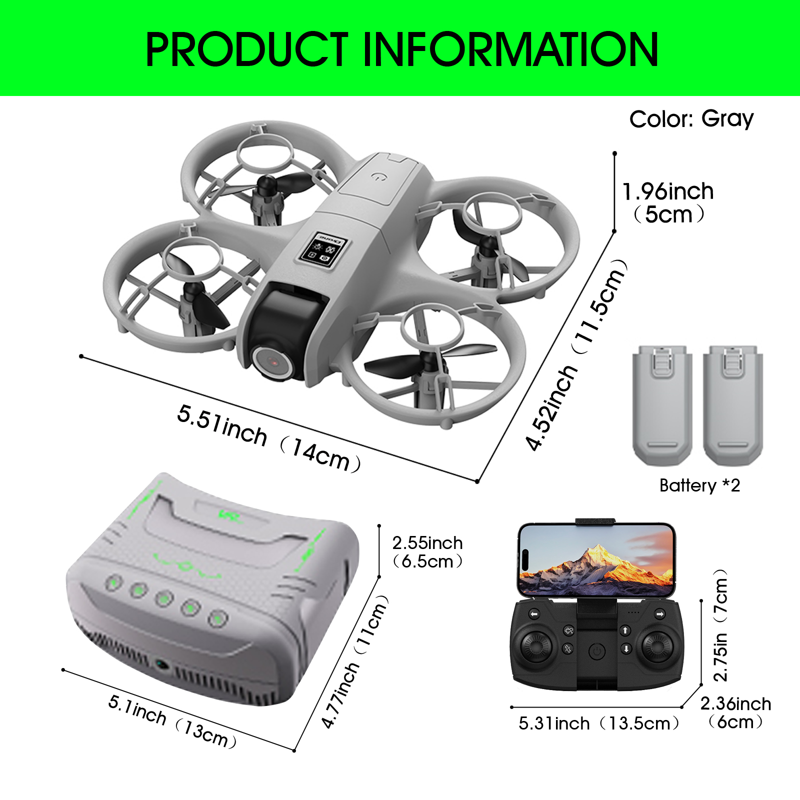 Mini Drone That Is Easy For Be - Drone Gimbal Brushless recensie en prijs