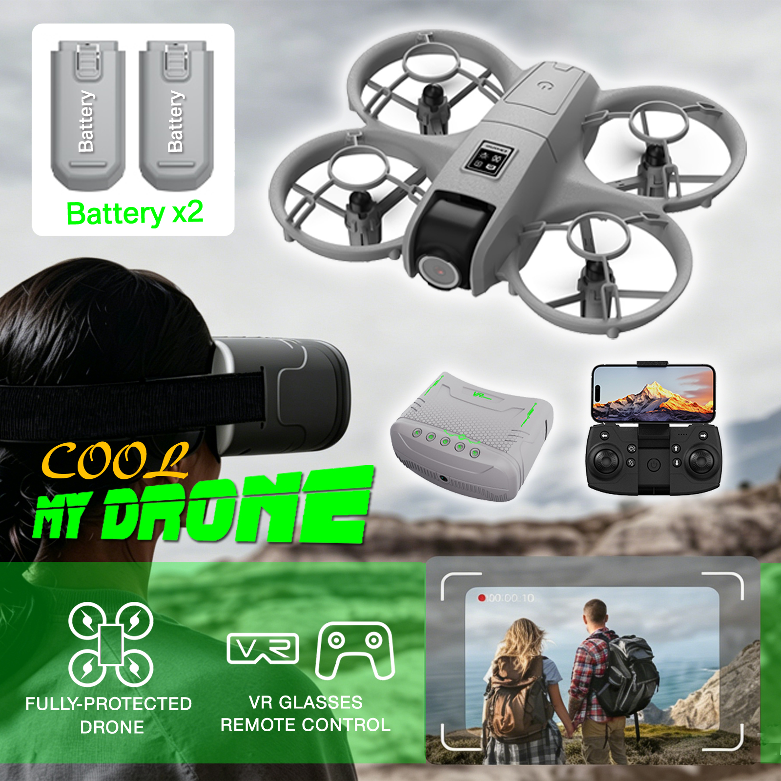 Mini Drone That Is Easy For Be - Drone Gimbal Brushless recensie en prijs