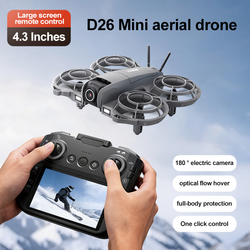 D26 Drone 4K Aerial HD 180° Ca - Drone Gimbal Brushless recensie en prijs