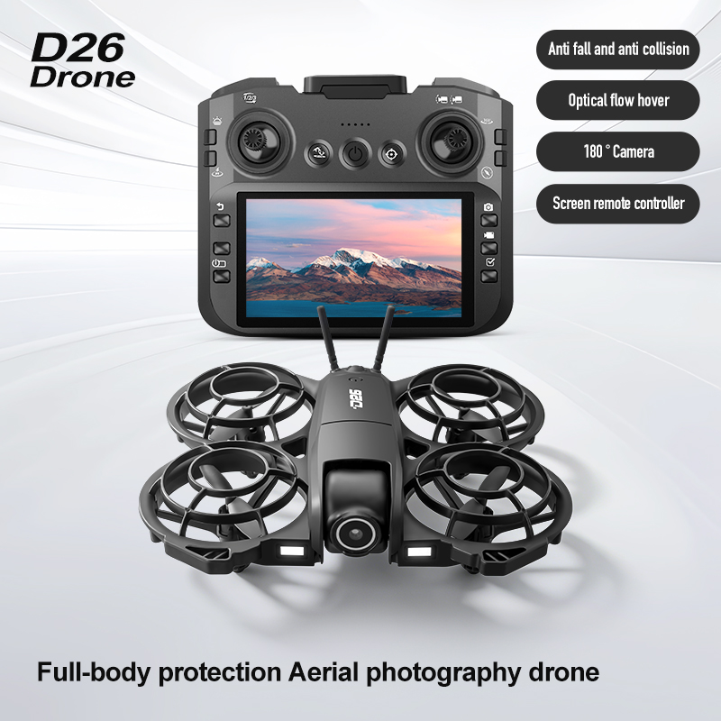 D26 Drone 4K Aerial HD 180° Ca - Drone Gimbal Brushless recensie en prijs