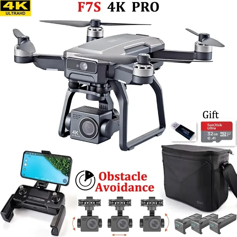 SJRC F7s 4K PRO Drone 4K obsca - Drone Gimbal Brushless recensie en prijs