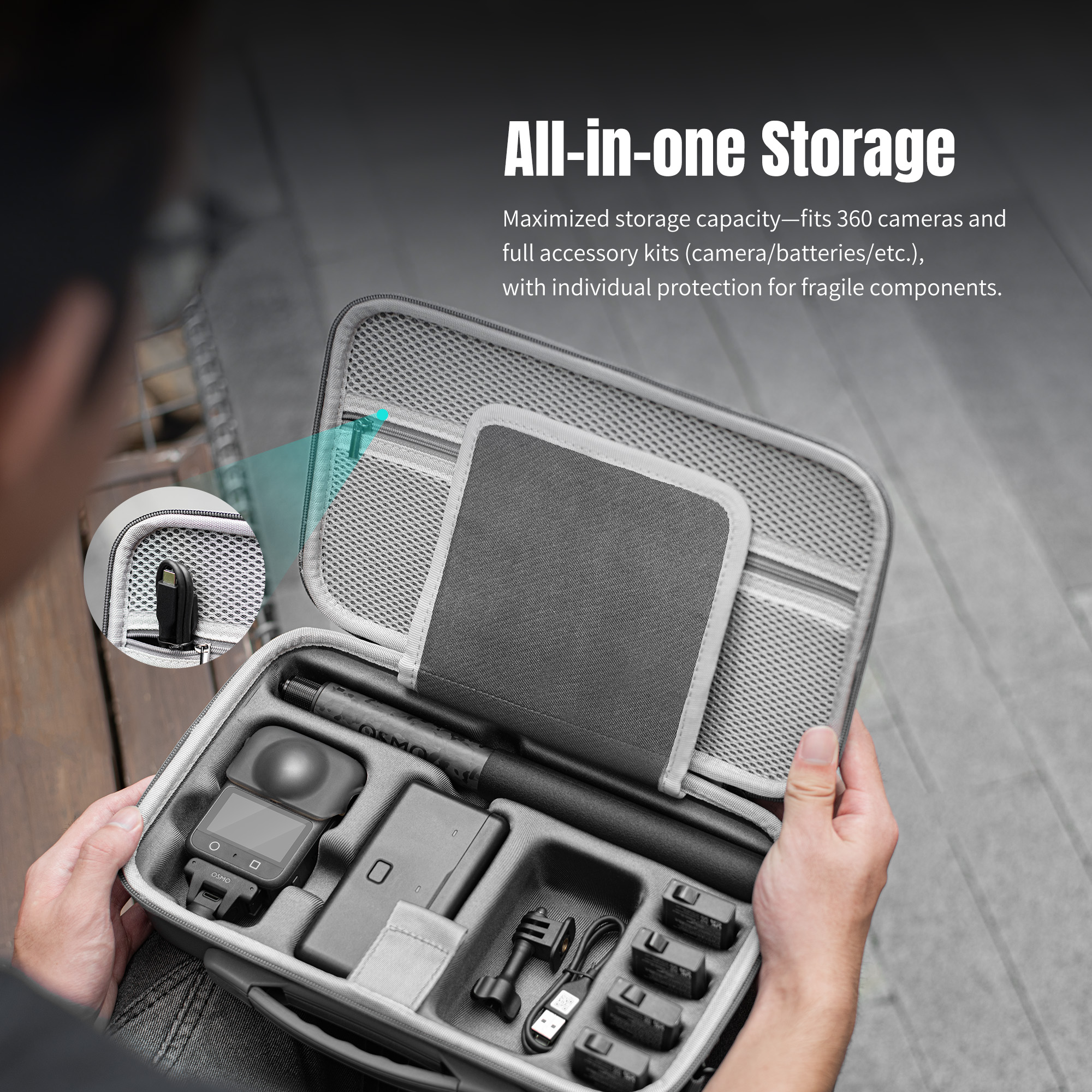 For DJI OSMO 360 Travel Carryi - Drone Gimbal Case recensie en prijs