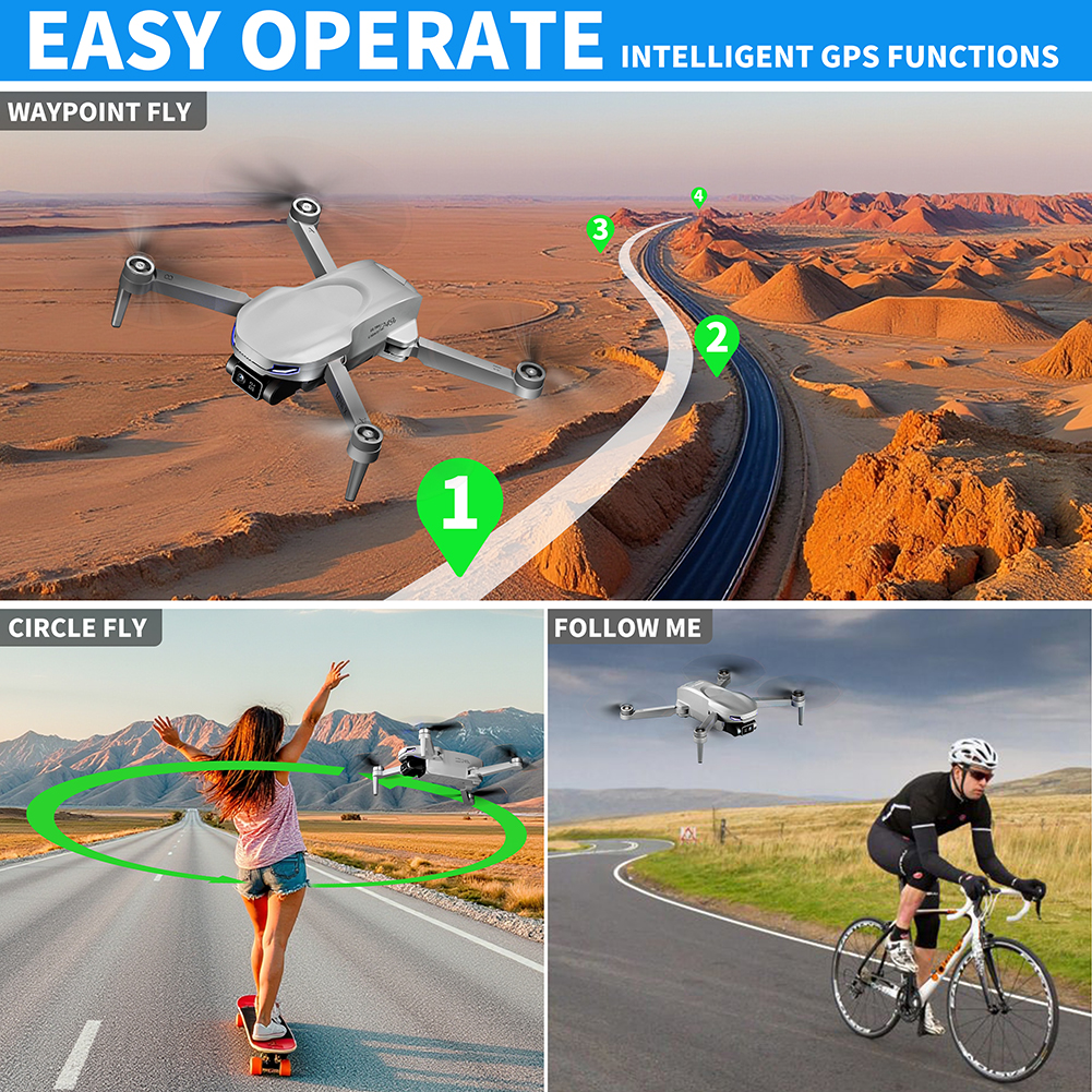 GPS Drone with Camera for Adul - Drone Gimbal 2 Axis recensie en prijs