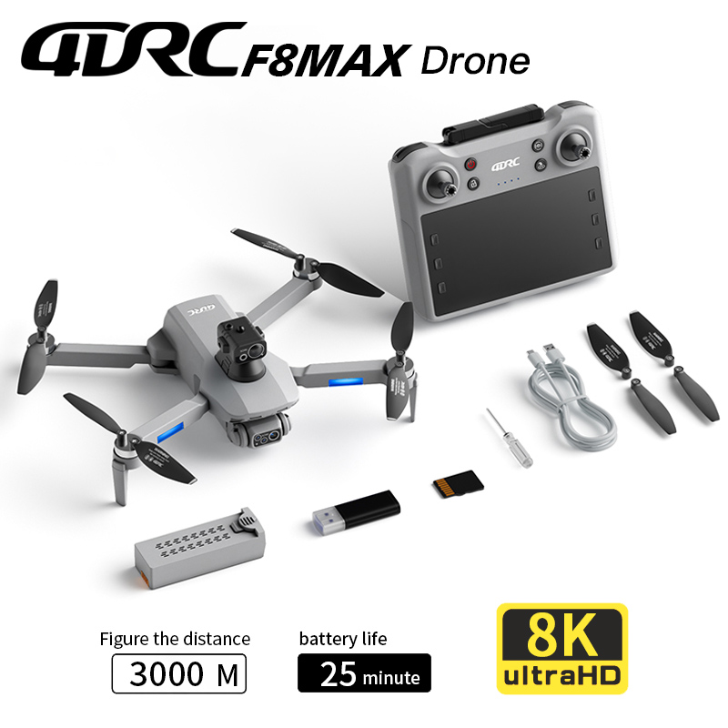 F8 MAX GPS Drone Professional  - Drone Gimbal Brushless recensie en prijs