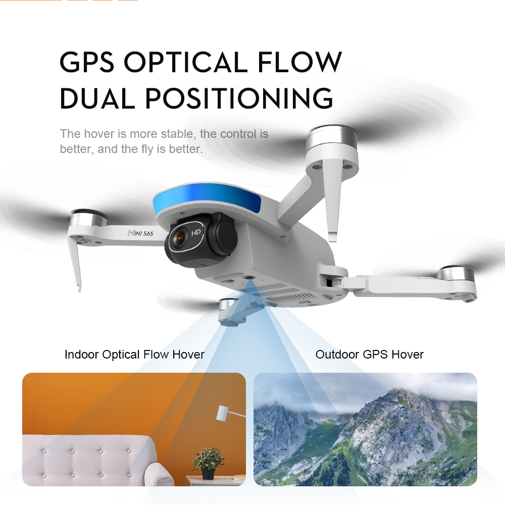 S6S GPS Optical Flow Positioni - Drone Gimbal 2 Axis recensie en prijs