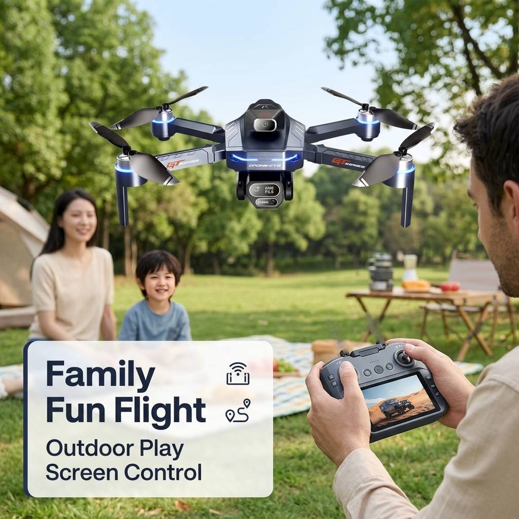 Homologado ANATEL Hot NEW Dron - Drone Gimbal Brushless recensie en prijs