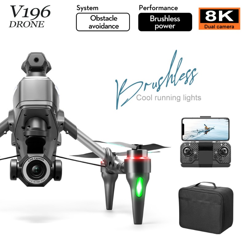 2025 V196 Automatic Obstacle A - Drone Gimbal 2 Axis recensie en prijs