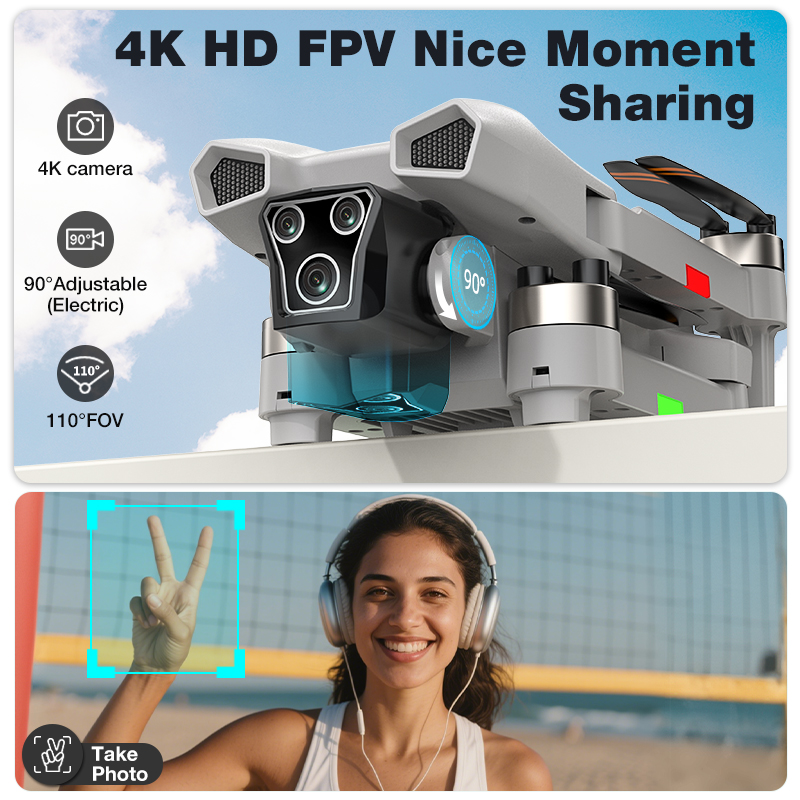 NEW Hot L017 Pro Drone Brushle - Drone Gimbal Brushless recensie en prijs