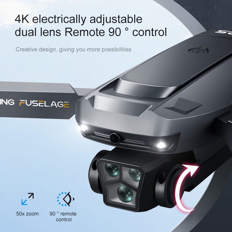 K811MAX Quadcopter Drone: Brus - Drone Gimbal Brushless recensie en prijs