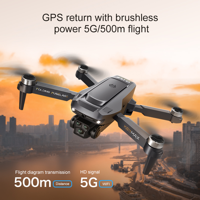 K811MAX Quadcopter Drone: Brus - Drone Gimbal Brushless recensie en prijs
