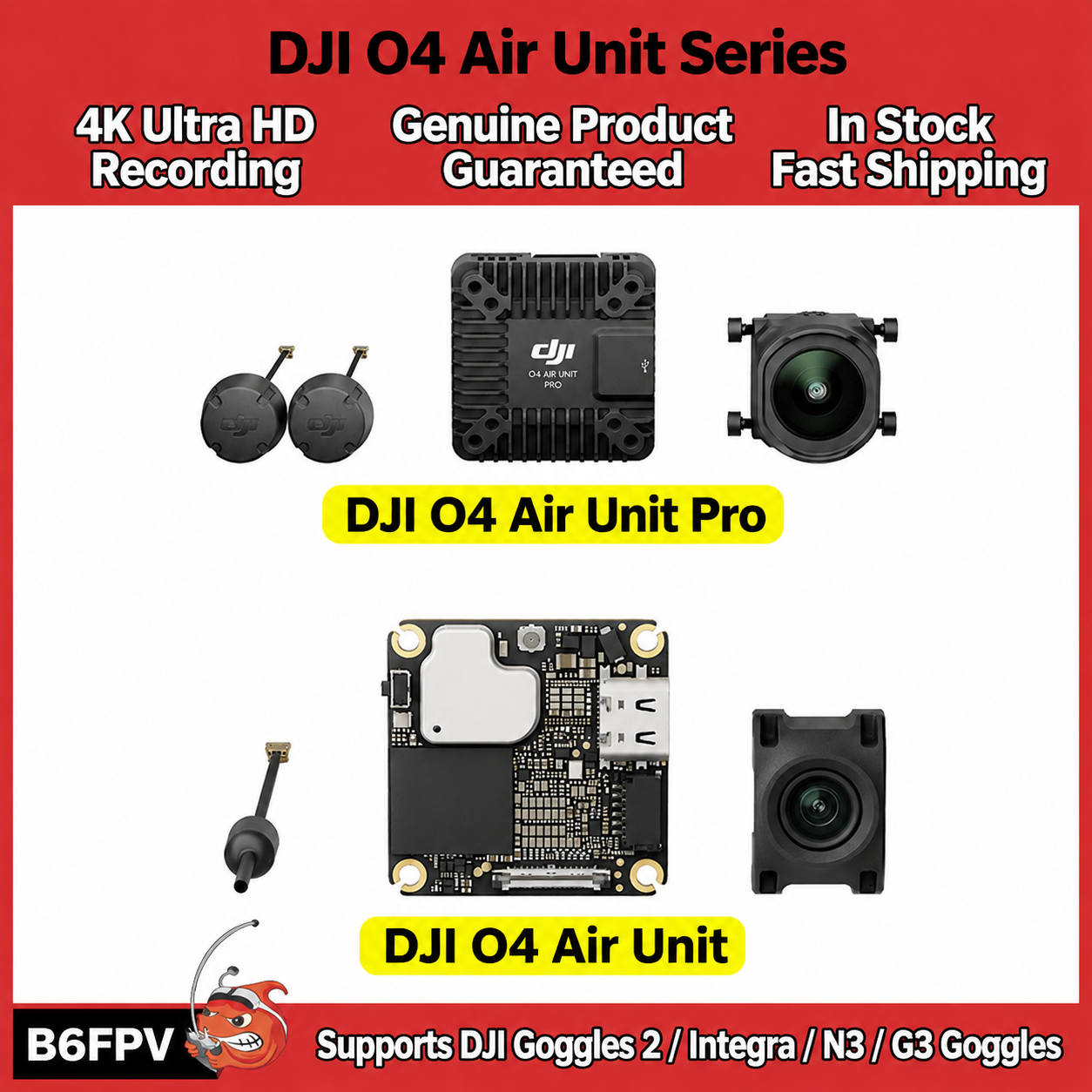 DJI O4 Air Unit Series Flagshi - Drone Gimbal Controller recensie en prijs