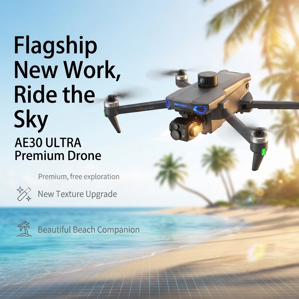 NEW AE30 Ultra GPS Drone 4K Pr - Drone Gimbal 3 Axis recensie en prijs