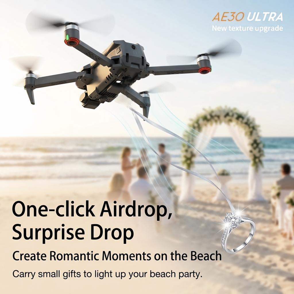 NEW AE30 Ultra GPS Drone 4K Pr - Drone Gimbal 3 Axis recensie en prijs