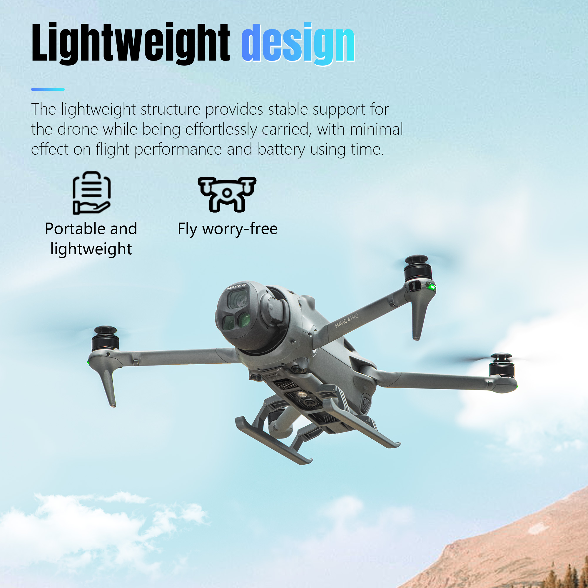 STARTRC DJI Mavic 4 Pro Height - Drone Gimbal Mount recensie en prijs